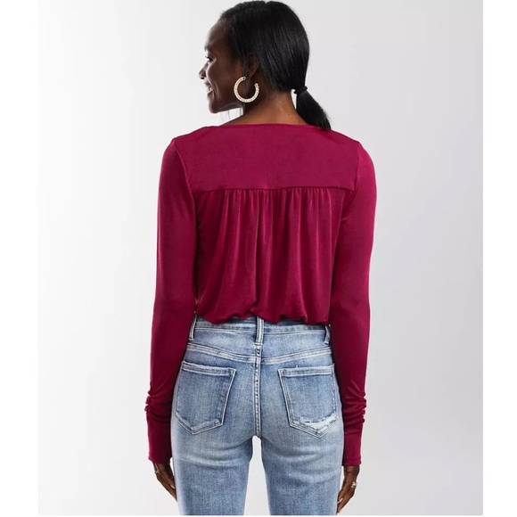 NWOT FREE PEOPLE Kaya Keyhole Bodysuit - S - Picture 9 of 9